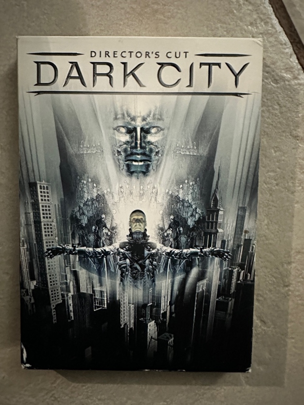 Dark City Director's Cut Wall Art Print - Black & Gray